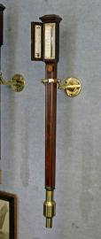 Rosewood Gimballed Marine Barometer  by Francis M. Walker - London