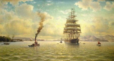 GLORY OF THE SEAS Off Fort Mason, 1912