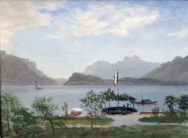 Lakeshore in Northern Italy