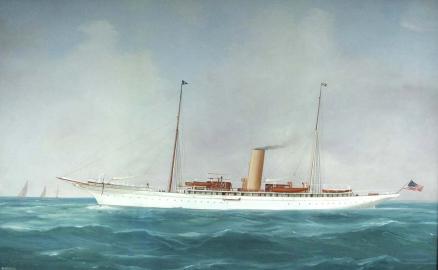 The Steam Yacht  WARRIOR