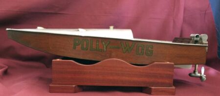 Live Steam Outboard Motor Boat - POLLY-WOG