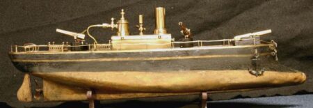 Radiquet Steam Model Of An Armed Cruiser