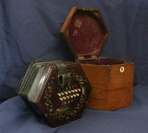 Rosewood English Concertina