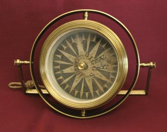Captains Stateroom Overhead Compass by Briggs Cardiff