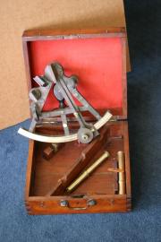 Double-Frame Navigation Sextant By Troughton & Simms