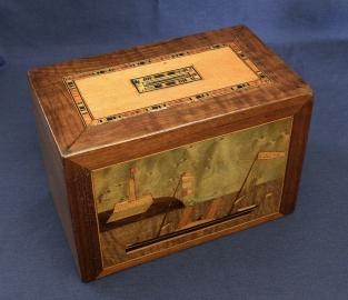 Sailor Made Trinity House Box, Bank With Key