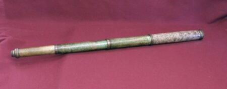 Rare Early  3 draw Velum and Shark Skin Telescope