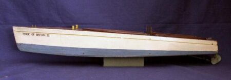PRIDE OF BRITAIN III, Wood Toy Boat by Bing