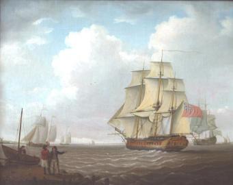 English Man-O'-War on a Dutch Cruise