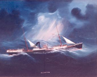 BELLEROPHON in Heavy Seas