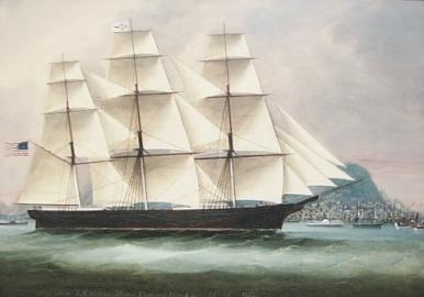 Ship COWPER Entering Hong Kong