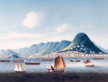 Hong Kong Harbor, 1850