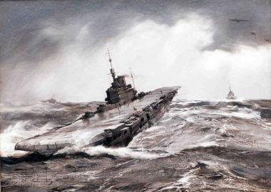 Landing On in Difficult Conditions, The ARK ROYAL