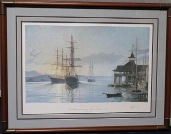 Newport Beach, Limited Edition Print by John Stobart