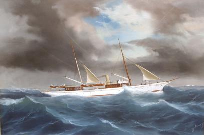 The Steam Yacht WINTONIA