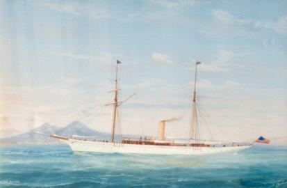 S.Y. NARADA off Naples