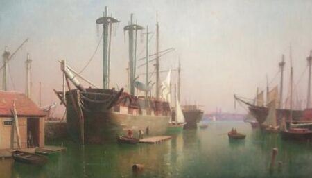 Whaleship NIGER, New Bedford Harbor