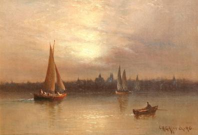 Sunset Over New Bedford