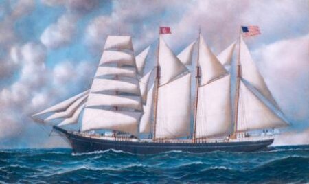 The Lumber Barkentine JOHN C MEYER