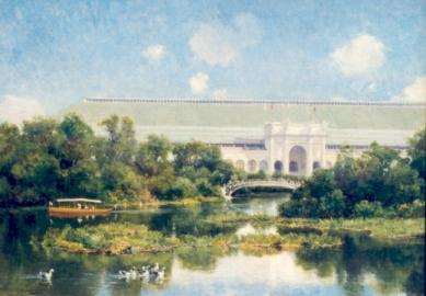 Wooded Island Outing, Chicago Columbian Exhibiiton