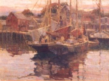 Sunset, Gloucester Harbor