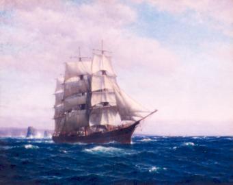 Tacking off Shore