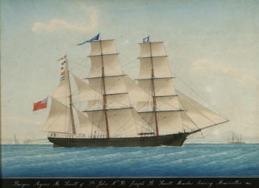 Portrait of the Barque AGNES M. LOVITT