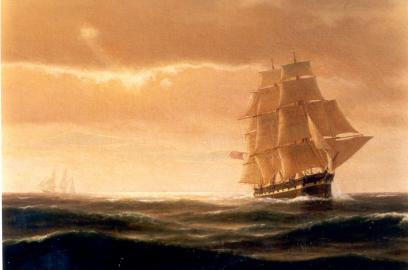 CONSTITUTION Under Sail