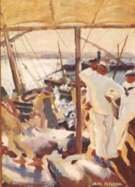 Dress Whites and the Tuna Catch