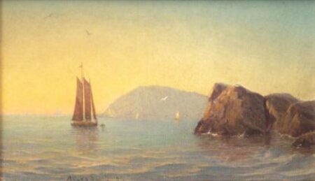 Schooner at Daybreak