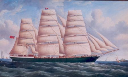 ARISTIDES Under Sail