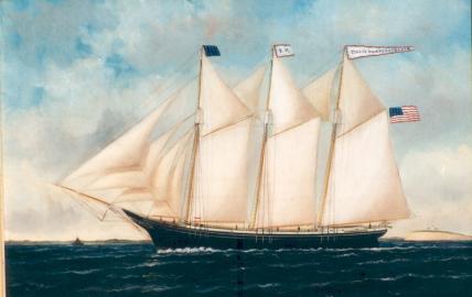 American Coastal Schooner TILLE VANDERHERCHEN