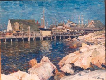 Gloucester Harbor Beyond Rocky Neck
