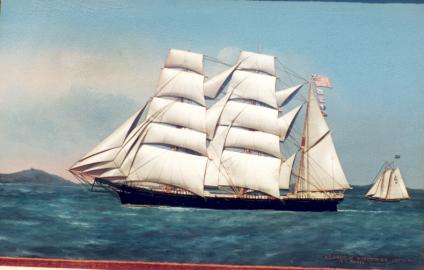 Embroidered Picture of the Bark KEDRON