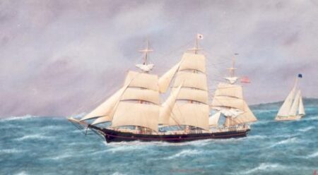 Clipper Ship HOOGLY of Boston