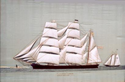 Silkwork Portrait of the Bark TULCHAN