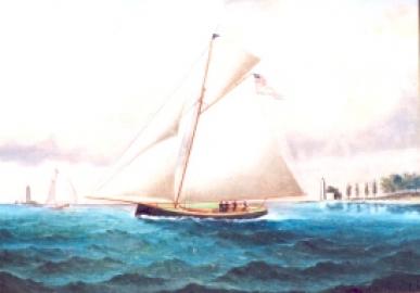 The Sandbagger A.J. ALLAIRE Long Island 1885