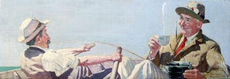 Two Men Fishing