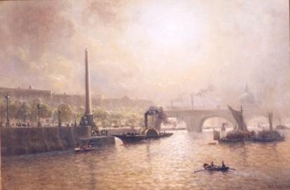 On The Thames River