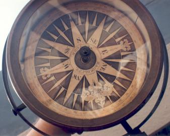 Captain's Overhead Compass
