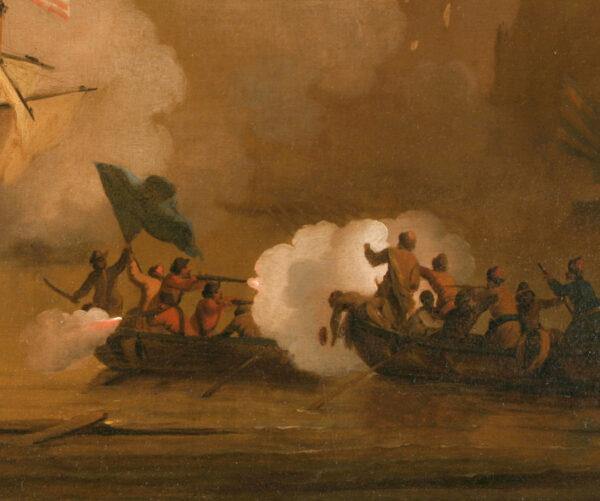 Action Between an English Ship and Barbary Pirates - Image 3