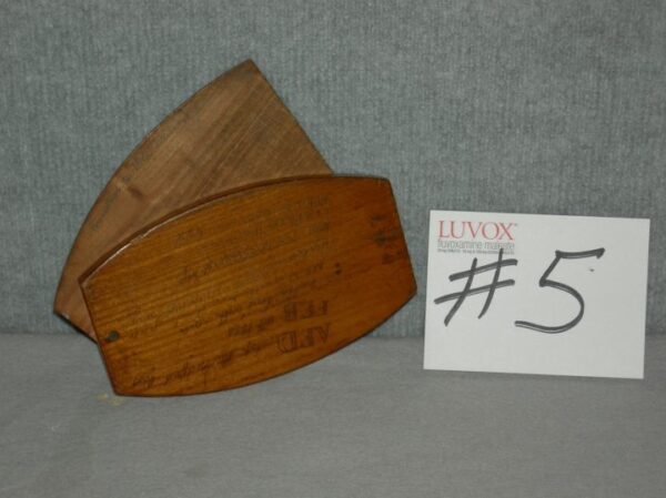 Wood Mirror Case with Sliding Cover - Image 3