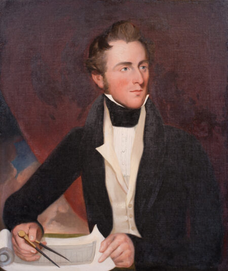Painting of a Naval Architect