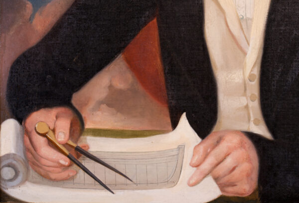 Painting of a Naval Architect - Image 2