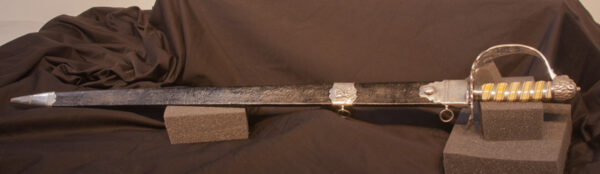 High Quality British Naval Sword with Scabbard - Image 6