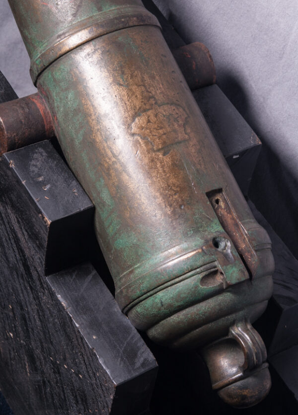 Very Rare Bronze Naval Rail Carronade - Image 3