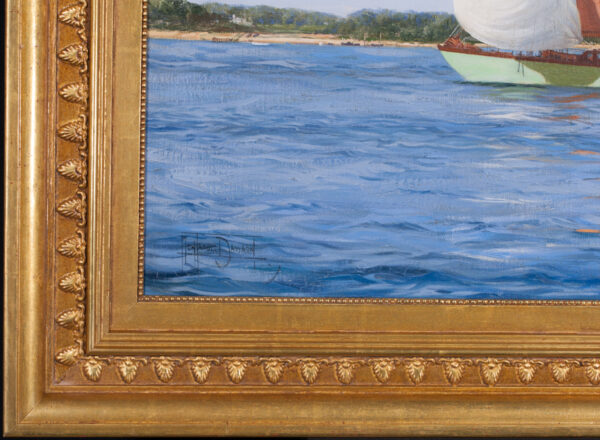 In a Calm YEOMAN and LALAGE Off the Isle of Wight - Image 2