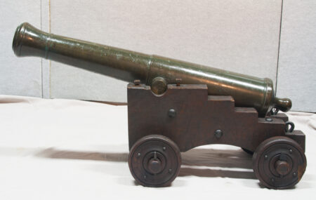 Rare French Naval Bronze 1 lb Cannon