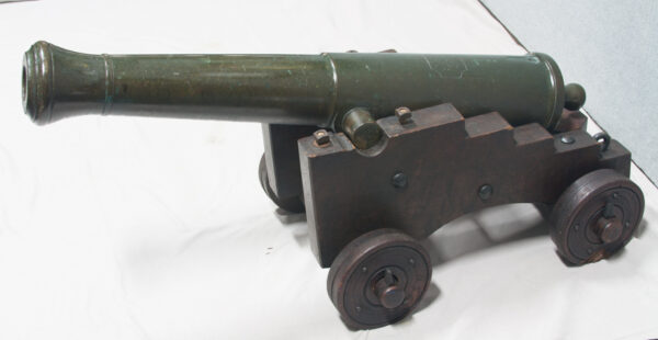 Rare French Naval Bronze 1 lb Cannon - Image 9