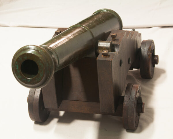 Rare French Naval Bronze 1 lb Cannon - Image 8